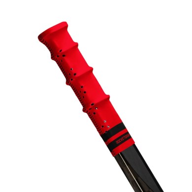 ROCKETGRIP, HOLE, COLOR, GRIP, ČERVENO, ČIERNA, INT, SR, hokejové